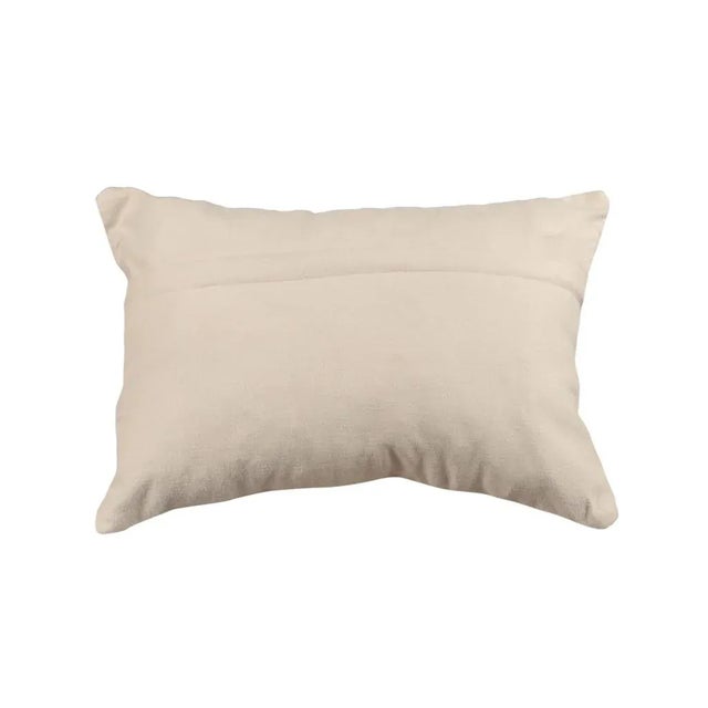 Boho Chic Reclaimed Rug Textile Pillow Cover For Sale - Image 3 of 4