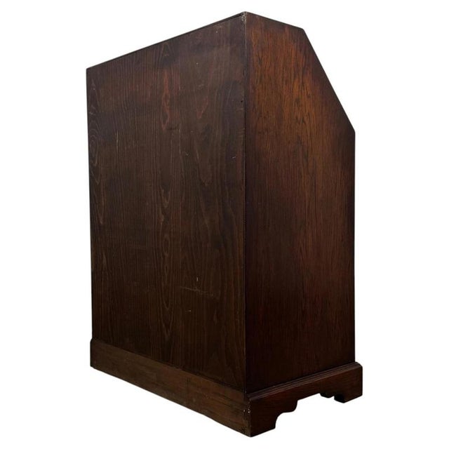 20th Century Jacobean Oak Writing Desk For Sale - Image 9 of 14