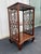 Vintage Chinoiserie Walnut Fretwork Etagere For Sale - Image 11 of 12