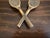 1970s Cast Brass Double Tennis Racket Door Knocker For Sale In South Bend - Image 6 of 10