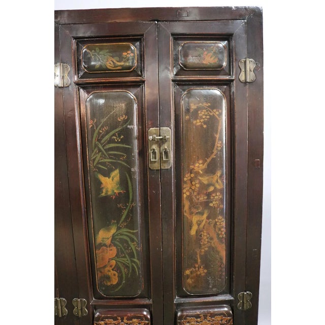 Late 19th Century Painted Cabinet From Tianjin Province For Sale - Image 11 of 12