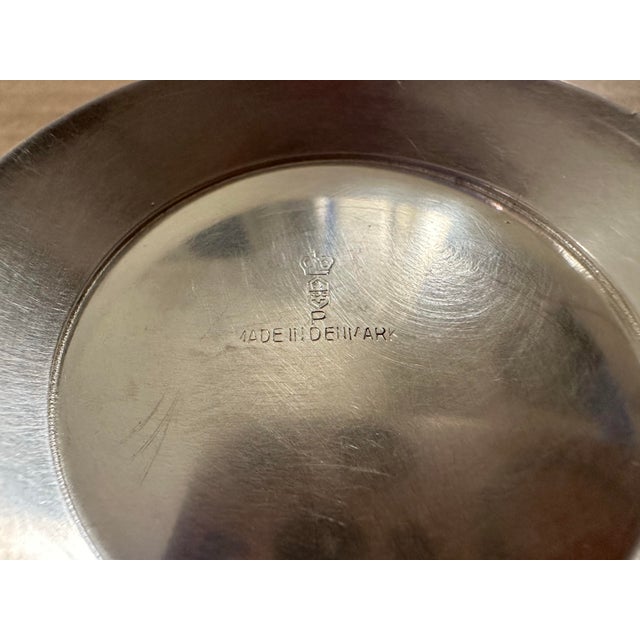 Metal Mid-Century Modern Emerald Green Enameled Bowls by Carl F. Christiansen for Reed and Barton For Sale - Image 7 of 12