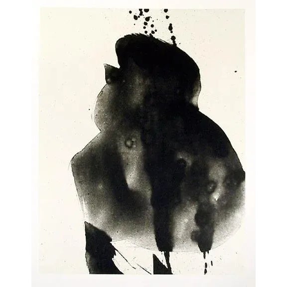 No. 4 from Three Poems Motherwell, Robert Year: 1988 Lithograph on Japon with Chine Colle to Magnani paper Edition: 750...