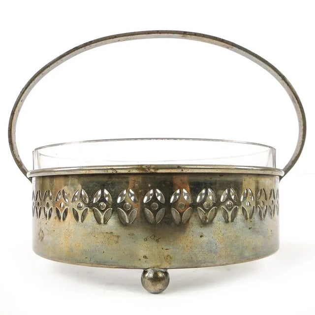 Art Nouveau Candyer from Argentor, Hungary, 1920s For Sale - Image 9 of 10