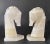 Mid 20th Century Bookends Carved Onyx With Horse Motif - A Pair For Sale - Image 5 of 7