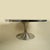 Metal Tulip Coffee Table with Etched Metal and Slate Top attributed to Heinz Lilienthal, 1960s For Sale - Image 7 of 9