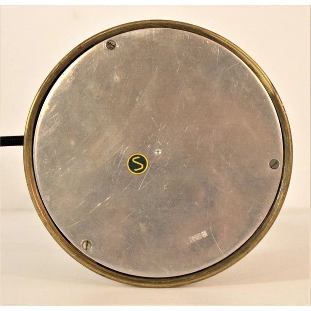 Swedish Modern Brass and Teak Model 8441 Table Lamp by Boréns, 1940s For Sale - Image 10 of 13