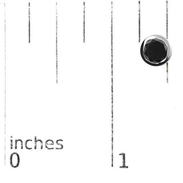 .925 Sterling Silver 1-1/2 Cttw Round Brilliant-Cut Black Diamond Bezel-Set Stud Earrings with Screw Backs (Fancy Color-Enhanced, I2-I3 Clarity) For Sale In New York - Image 6 of 6