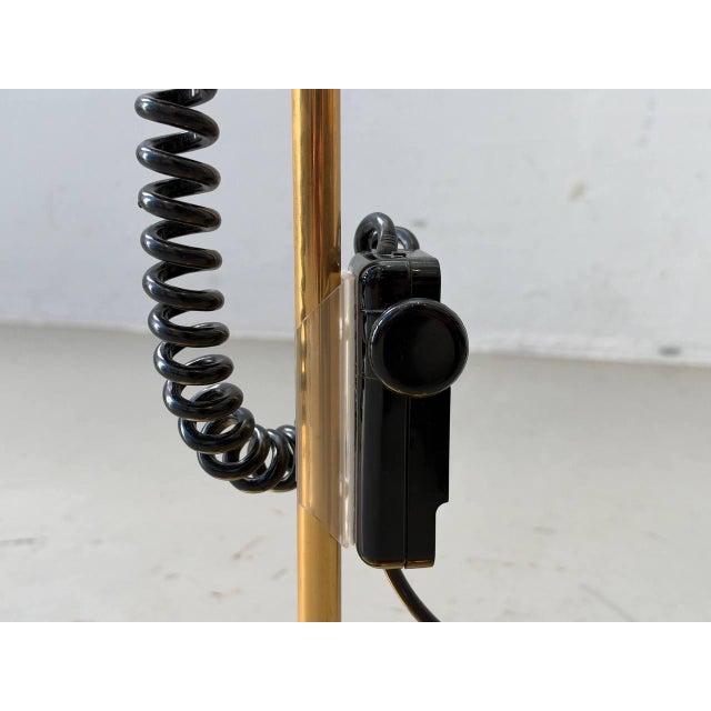 Baltensweiler Halo 250 Floor Lamp in Brass For Sale - Image 5 of 18
