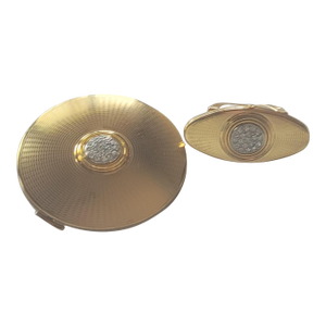 Stratton of London - Antique Enamel Convertible Compact (pat.764125)