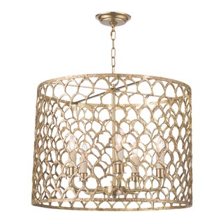 Regina Andrew Cabana Chandelier Brass For Sale