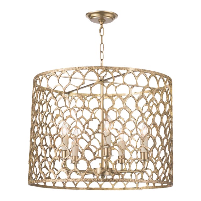 Regina Andrew Cabana Chandelier Brass For Sale