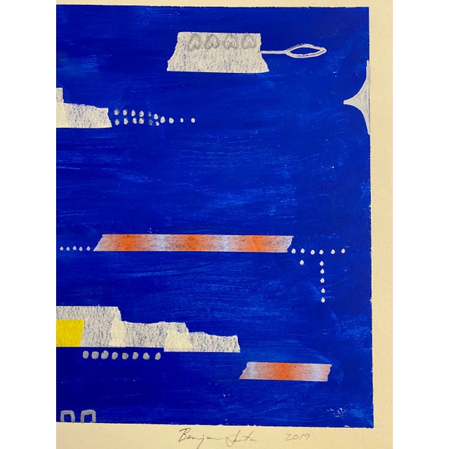 Contemporary Mixed Media Painting, "La Brea #5" For Sale - Image 4 of 6