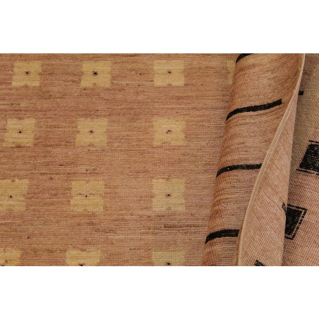 Tan Bohemien Ziegler Nude Tan Hand-Knotted Wool Rug - 8'11'' X 11'8'' For Sale - Image 8 of 8