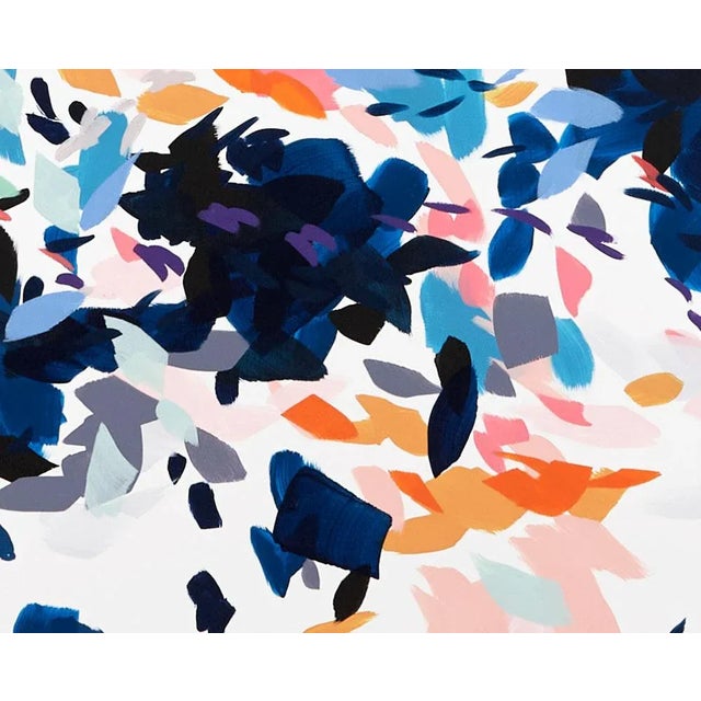 Abstract Contemporary Abstract Acrylic on Canvas Paiting "Record of Undefined Color 23" by Kyong Lee For Sale - Image 3 of 7