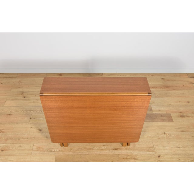 Brown Mid-Century Modern Drop Leaf Dining Table from Jentique, United Kingdom, 1960s For Sale - Image 8 of 18