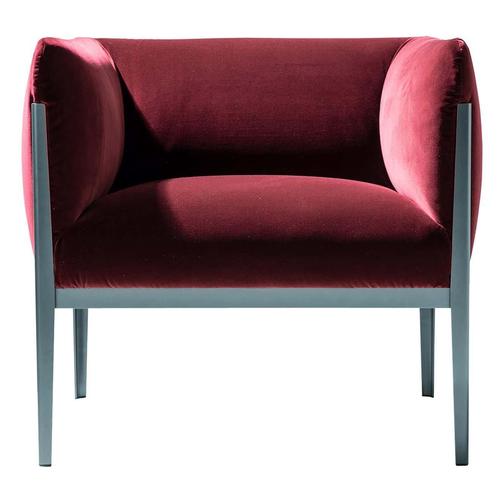Aluminum and Fabric Cotone Armchair by Ronan & Erwan Bourroullec for Cassina For Sale - Image 6 of 7