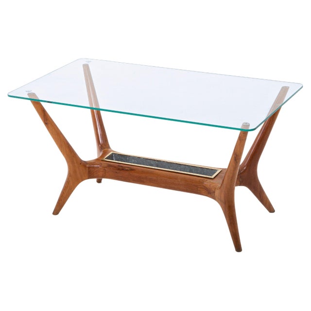 1950s Italian Modernist Cocktail Table Attributed to Gio Ponti For Sale - Image 10 of 18