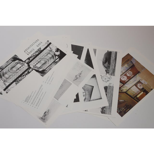 Bruce Goff Architectural Portfolio, 1978 For Sale - Image 12 of 17