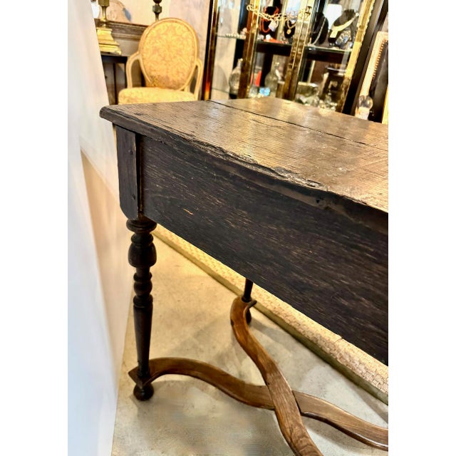 William and Mary Oak Writing Table, C. 1690-1700 4 For Sale - Image 11 of 13