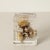 Acrylic Glass Paperweight with Encased Flowers by Pierre Giraudon, France, 1970s For Sale - Image 9 of 14