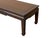Brown Oriental Dark Brown Natural Wood Drawers Rectangular Low Coffee Table For Sale - Image 8 of 12