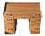 Vintage Large Oak Wood Postmaster Rolltop Desk For Sale