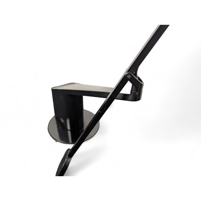 Black Office Lamp by R. Bonetto for Guzzini, 1980s For Sale - Image 6 of 9