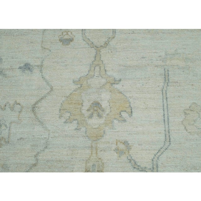 Turkish Oushak Rug 10'5" x 14'4" #18691 For Sale In Houston - Image 6 of 8