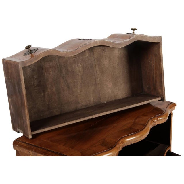 Small Antique Baroque Chest of Drawers in Walnut, 1900 For Sale - Image 17 of 18