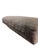 Elte Modern Gray Upholstered Sofa With Dark Wood Legs – 87” For Sale - Image 9 of 9