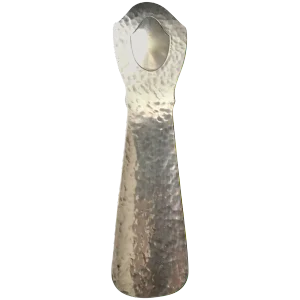 Hammered Silver Shoe Horn