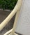 Vintage Target Back Rattan Armchairs With Custom Geometric Upholstery For Sale - Image 11 of 11