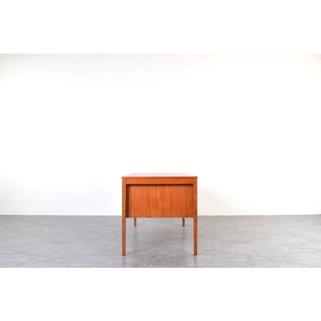 Mid-Century Teak Executive Desk by Torbjørn Afdal for Bruksbo, 1960s For Sale - Image 6 of 18