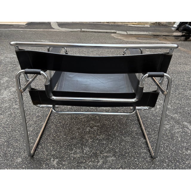 Mid-Century Modern Vintage Wassily Lounge Chair by Marcel Breuer, 1960s For Sale - Image 3 of 6
