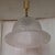 Vintage Ceiling Lamp with Frosted Glass Shade on Brass Mounting, 1970s For Sale - Image 6 of 7