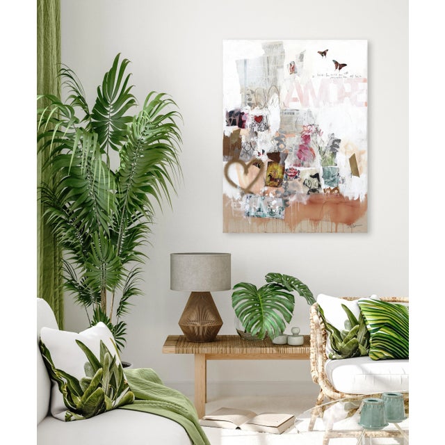 Subway Sonnet #120 - Acrylic Mixed Media Painting on Canvas Original Artwork by Susan Washington For Sale - Image 9 of 10