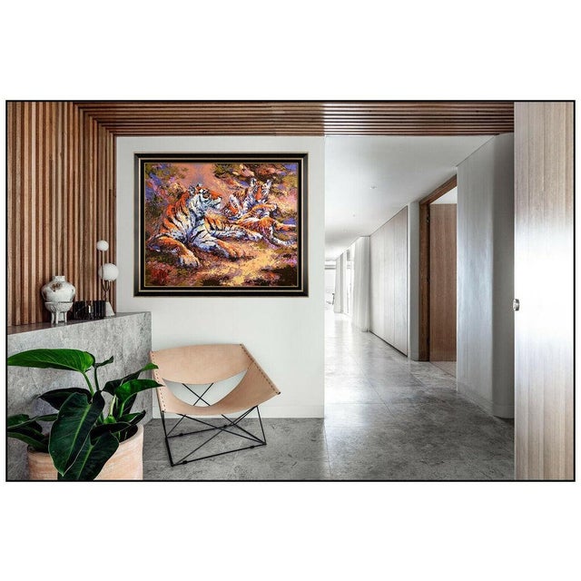 Message us to inquire about custom framing options! (Included for free with every purchase) Mark King Authentic & Original...