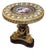 1960s Unique Royal Salon Porcelain and Gilt Bronze Round Table Hand-Painted with Classical Motifs For Sale