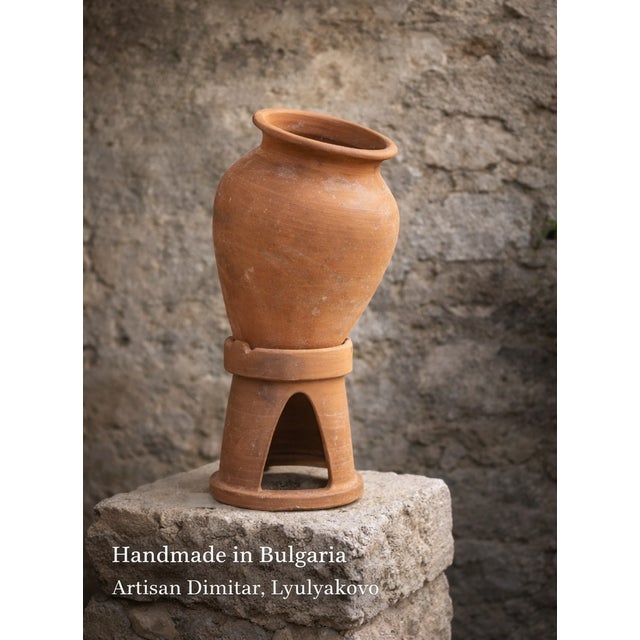 Vintage Terracotta Amphora Planter, 1990s For Sale - Image 10 of 11