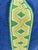 Schumacher Albizia Embroidery Fabric / Blue & Green Pillow Pair For Sale - Image 11 of 11