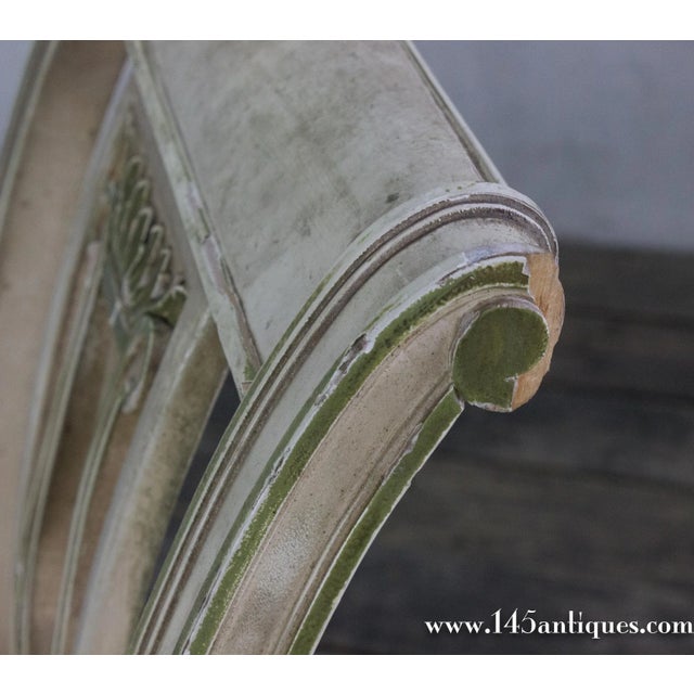 Set of Four French Neoclassical Style Painted Dining Chairs, Circa 1920 For Sale - Image 11 of 11