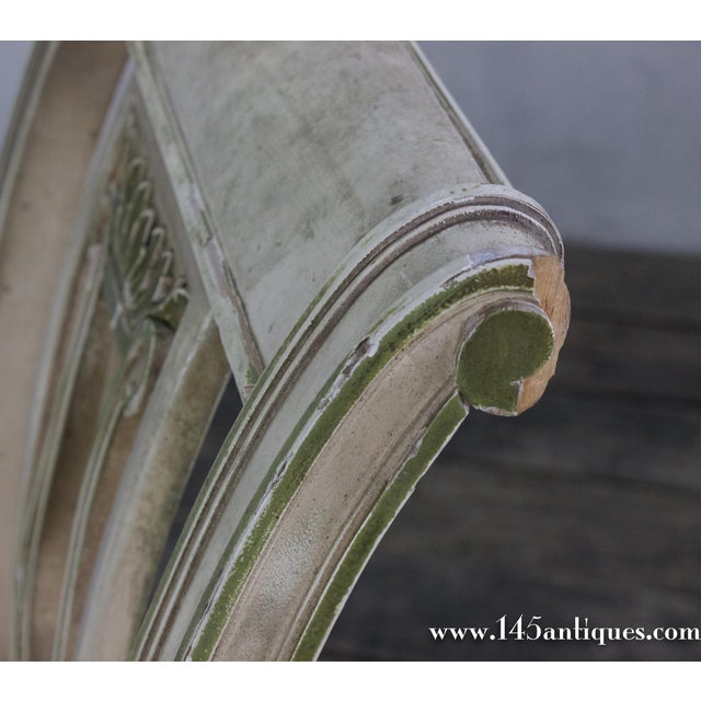 Set of Four French Neoclassical Style Painted Side Chairs For Sale - Image 11 of 11