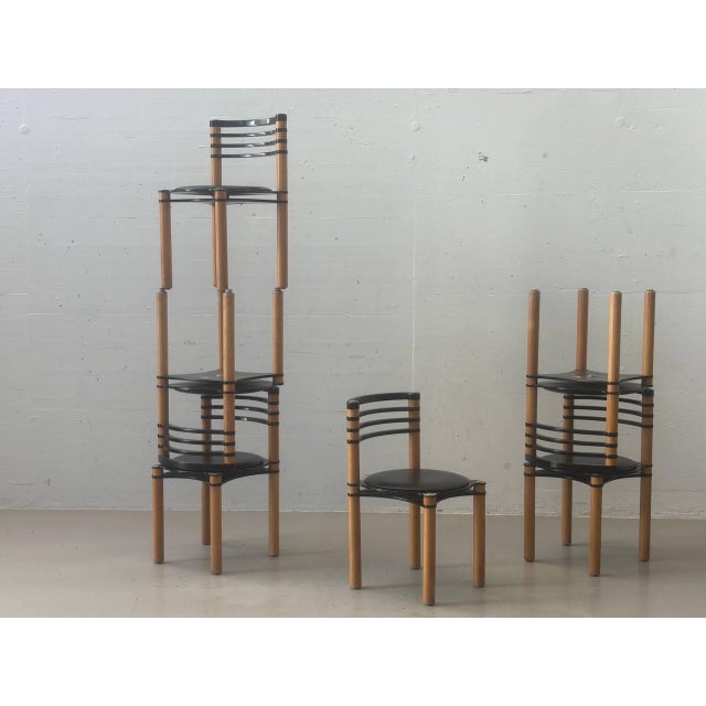 Model 6800 Stacking Chair by Kurt Thut for Dietiker, 1980s For Sale - Image 11 of 18