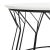 Modern Retro Mid Lacquer Coffee Table in White & Black For Sale - Image 3 of 7