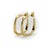 Modern Vintage 18k Gold Frank Gehry Torque Hoop Earrings for Tiffany & Co, Pair For Sale - Image 3 of 10
