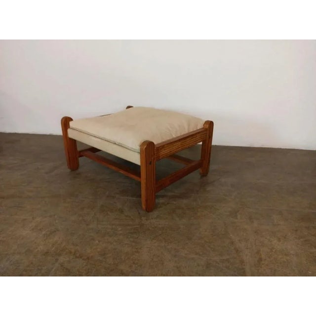 Mid-Century Foot Stool by Peter O. Schionning for Niels Eilersen, 1960s For Sale - Image 10 of 11