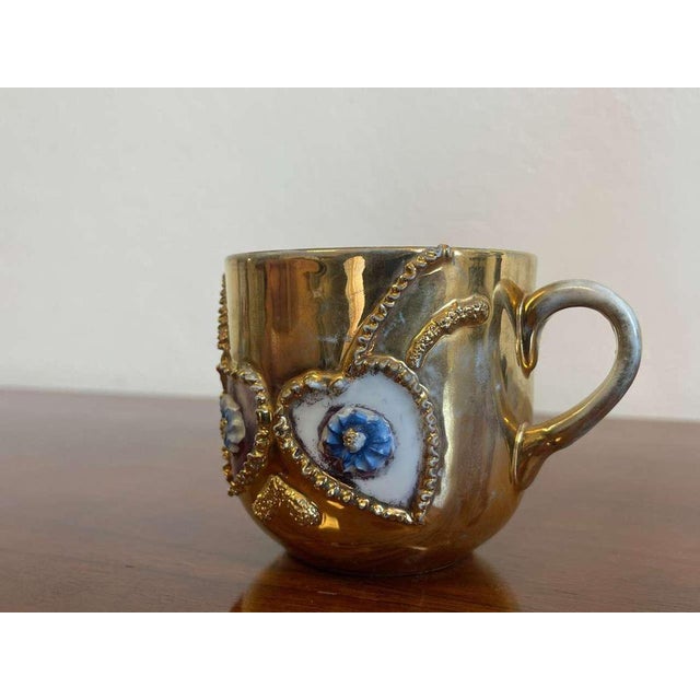 Green Antique Memory Rose Cup from Rosenhäferl For Sale - Image 8 of 16