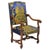 19th-Century Neoclassical French Walnut Armchair For Sale - Image 6 of 6