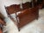 Victorian Pair Antique Walnut Full Size Bed Frames. 19th Century For Sale - Image 3 of 12